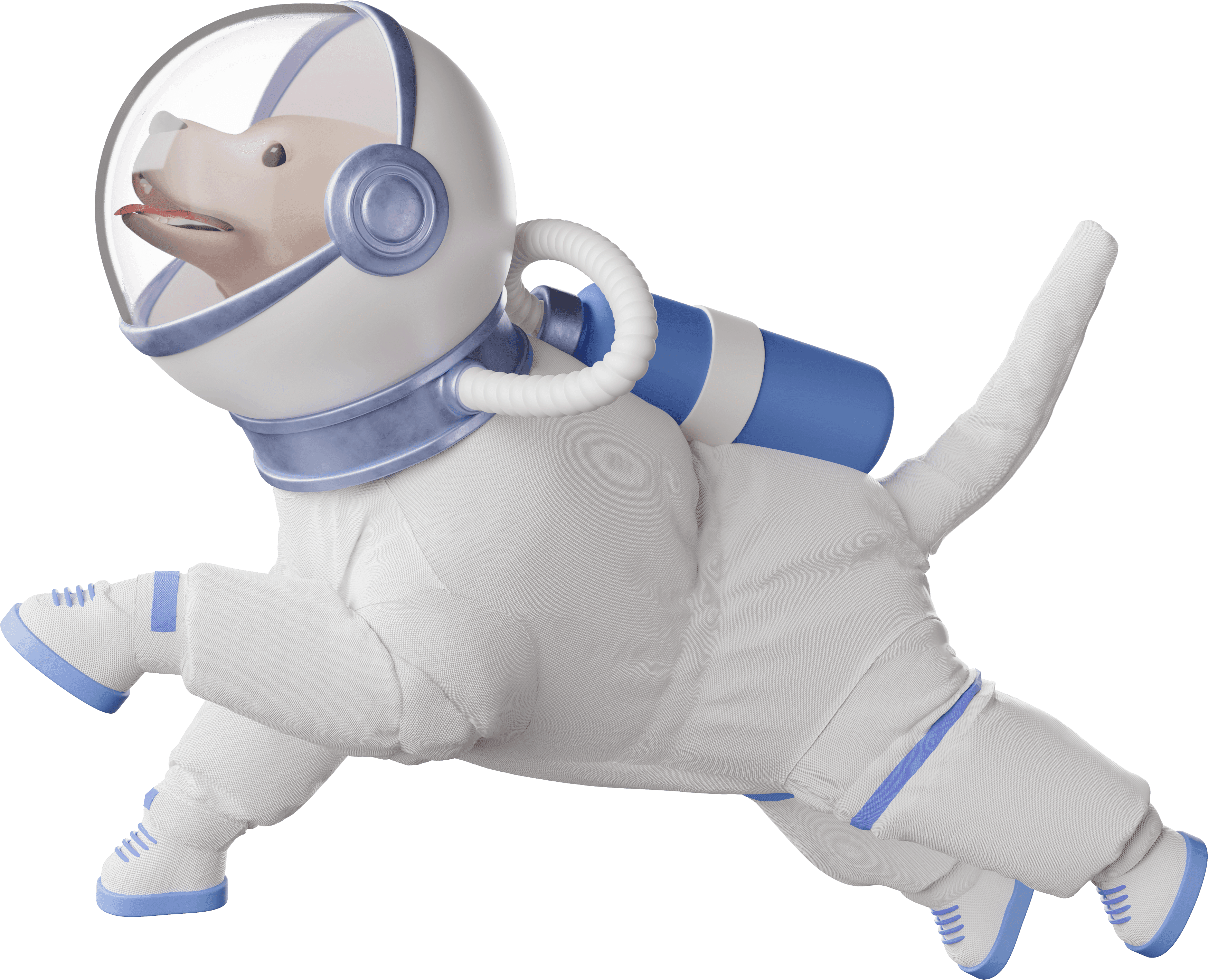 astronaut dog